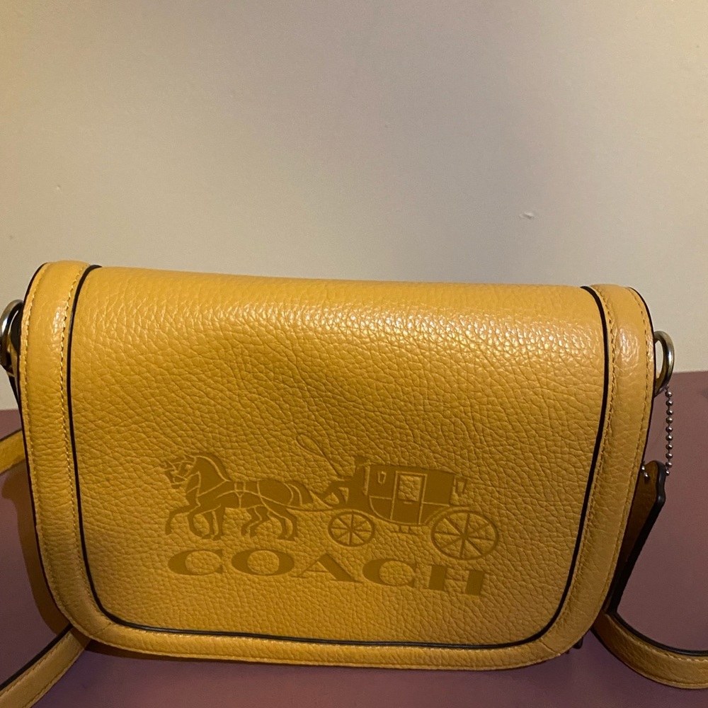 Brand new coach purse never wore it.
